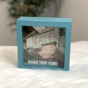 WOODEN FARMHOUSE SPLOSH BANKS ROAD TRIP ADVENTURE VACATION TRAVEL HONEYMOON FUND